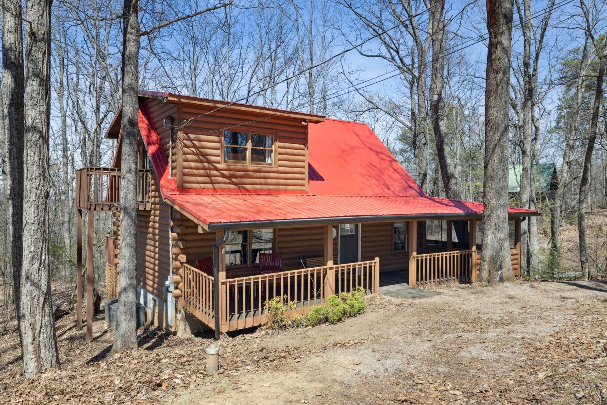 Cozy Family Friendly Cabin With Hot Tub, Near Gatlinburg, Pigeon Forge, Dollywood เซอเวียร์วีล ภายนอก รูปภาพ